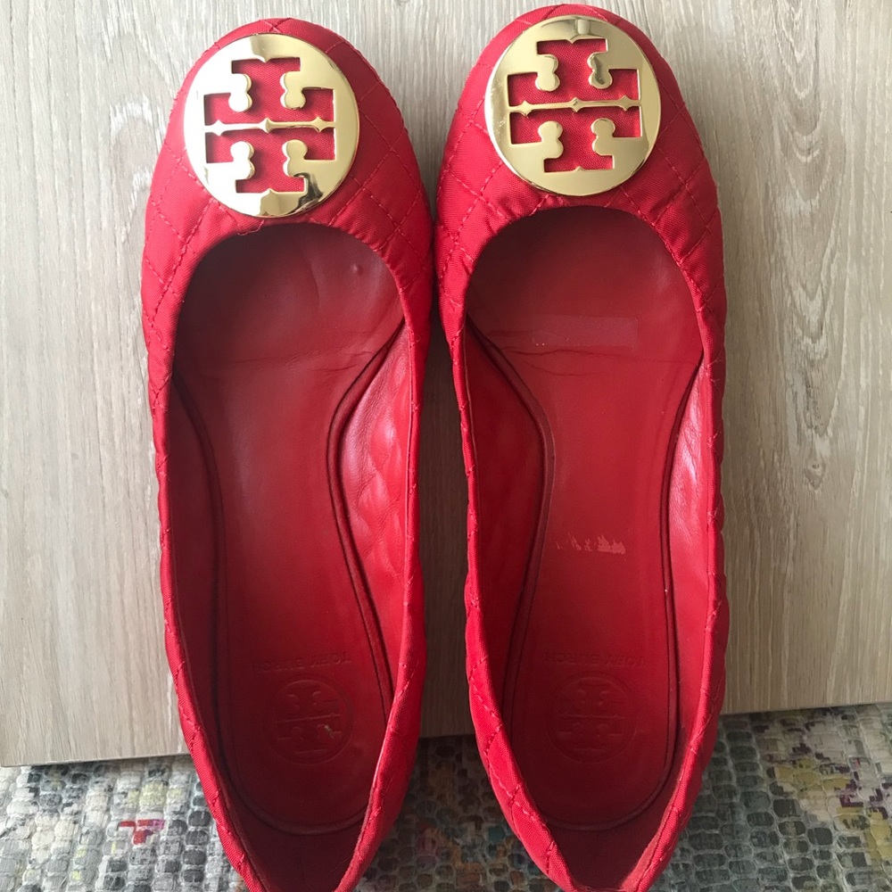 Tory Burch Quilted Flat